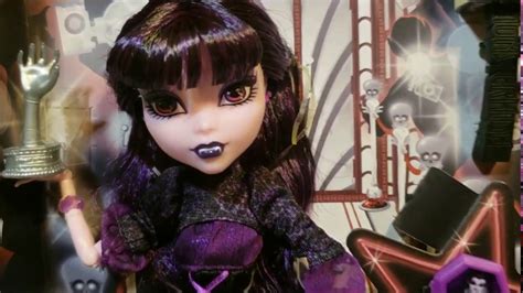 Monster High Frights Camera Action Elissabat Doll Review Youtube