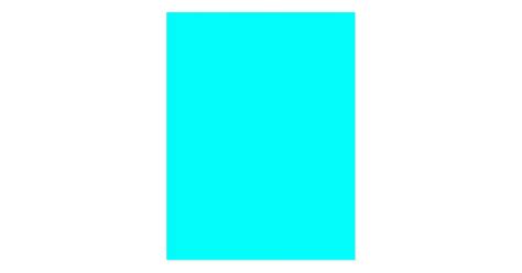 Neon Blue Teal Light Bright Fashion Color Trend Postcard