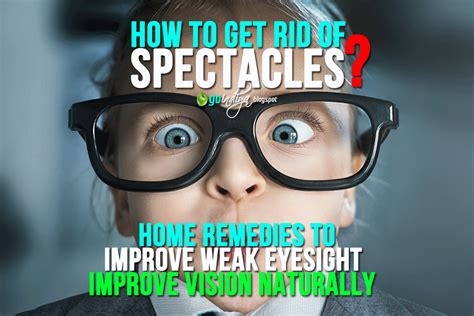 What is the best product for hollow eyes? How to get rid of spectacles? Home remedies to improve ...