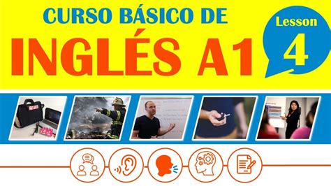 Curso BÁsico De Inglés Lección 4 Listo Para Aprende InglÉs Ya