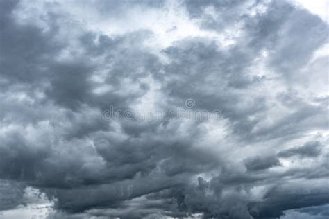 Dark Rainy Cloudy Sky Stock Image Image Of Outdoors 146317263