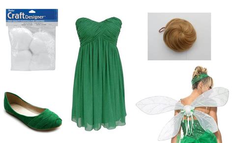 Create a cute tinkerbell costume for your child's dress up trunk or your next costume party! Tinker Bell Costume | DIY Guides for Cosplay & Halloween | Tinker bell costume, Fairy costume ...