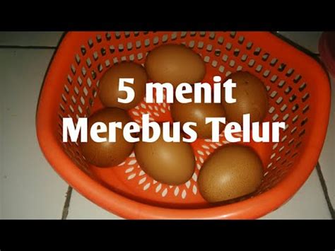 Hanya guna 3 bahan sahaja! Tips Merebus Telur - YouTube