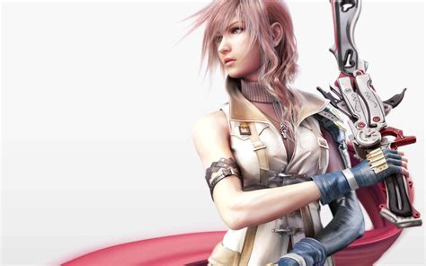 Final Fantasy Xiii Lightning Wallpaper K Game Wallpapers