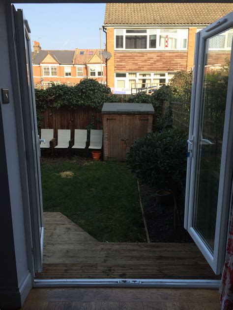 Read more about how to resolve a dispute about damage. View from kitchen to garden. Main priority is to block out ...