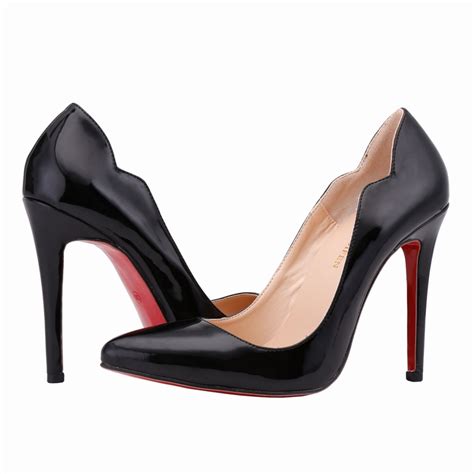 Red Sole Autumn New Fashion Star Pointed Toe Solid High Heeles Red