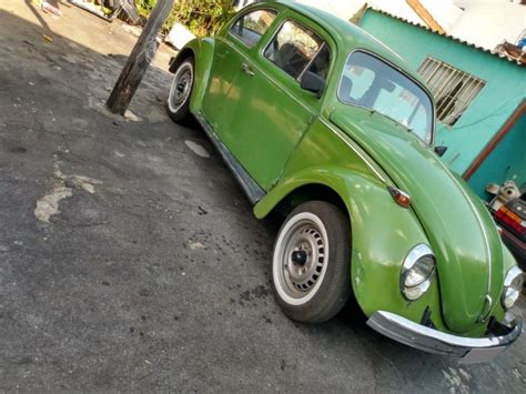 Leilão Online Vwvolkswagen Fusca 19691969 Verde Gasolina Fu