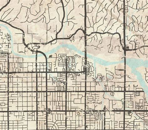 Tucson Arizona Wall Map Premium Style By Marketmaps