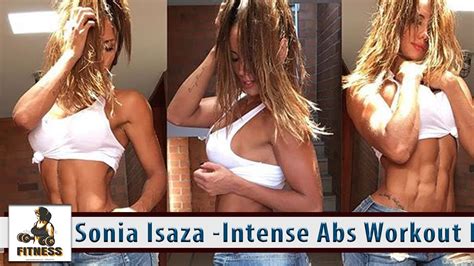 Sonia Isaza Intense Abs Workout Routine Youtube