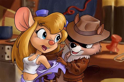 Chip And Dale Gadget Hackwrench A Lela Flores