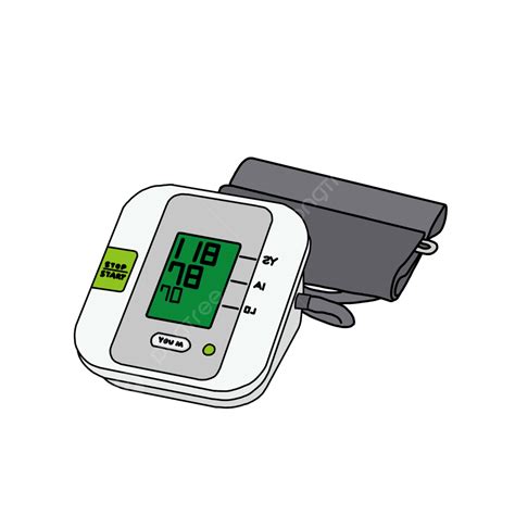 Blood Pressure Png Image Illustration Of White Blood Pressure Device