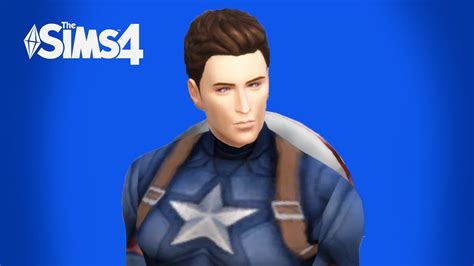 Sims 4 Christopher Evans Captain America Avengers Youtube
