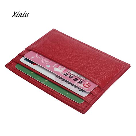 You'll love the feel, the looks, and the durability. New Fashion Women Slim Credit Card Holder Mini Wallet ID Case Purse Bag Pouch Slim and Compact ...