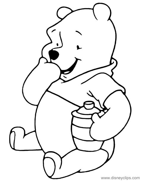 Check out our winnie the pooh drawings selection for the very best in unique or custom, handmade pieces from our shops. Winnie the Pooh Honey Coloring Pages | Disneyclips.com