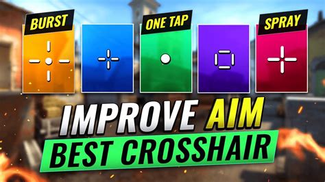 BEST CROSSHAIR SETTINGS How Crosshairs Affect Your Aim In CS GO YouTube