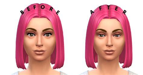 Sims 4 Hair Cc Maxis Match Folder