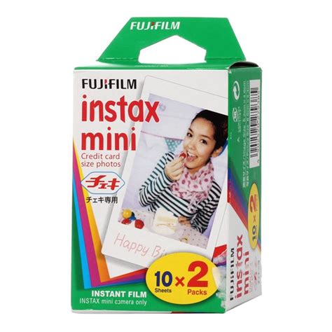 Картридж для фотоаппарата fujifilm colorfilm instax mini glossy 10 2pk купить в магазине fe foto