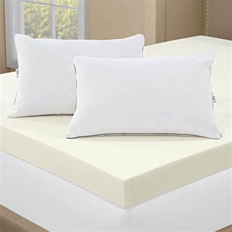 Comfortable and durable, it is worth every penny. Serta 4-inch Memory Foam Mattress Topper with 2