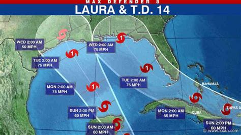 Tracking The Tropics Tropical Storm Laura Forms In Atlantic Marco