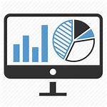 Analytics Monitoring Icon Report Sales Screen Statistics