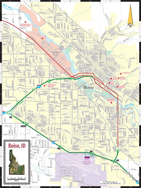 Boise Road Map
