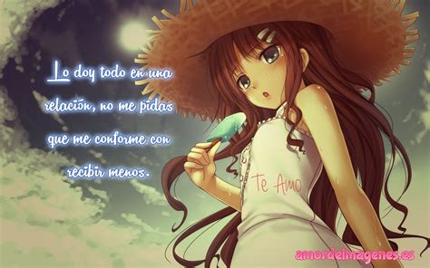 Imágenes con frases chidas 2021. Imágenes de Amor Anime