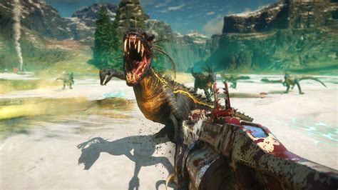 Maybe you would like to learn more about one of these? Dinosaur blasting game Second Extinction now available ...