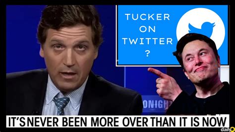 Controversial Ex Fox News Host Tucker Carlson Takes His Show To Twitter