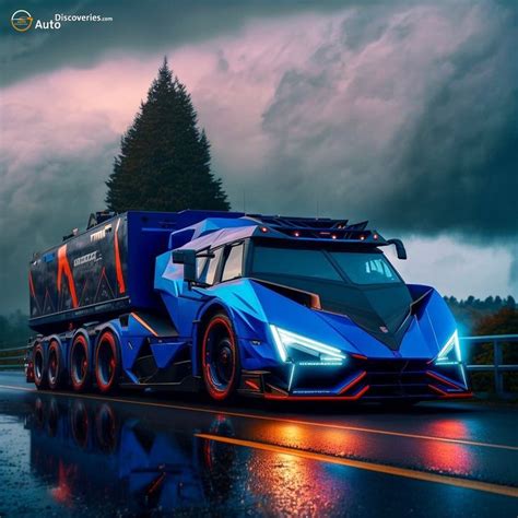 Futuristic Concept Trucks By Flybyartist Auto Discoveries Super