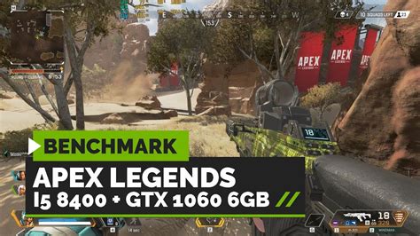 Apex Legends Optimal Settings On Gtx 1060 6gb I5 8400 Youtube