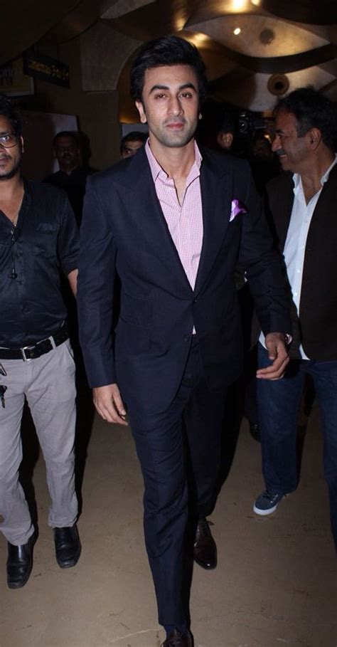 ranbir kapoor just wore the baba of all suits at the sanju premiere