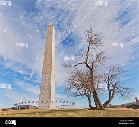 Washington Monument Obelisk United States Of America Stock Photo Alamy