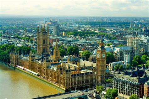 Pałac Westminster Londyn Panorama Miasta