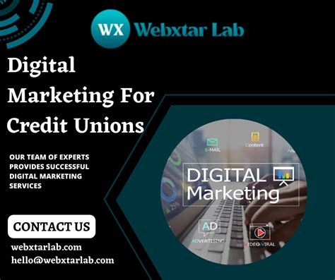 Digital Marketing For Credit Unions Webxtar Lab