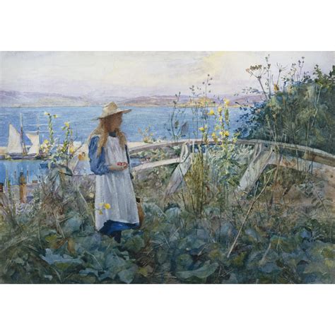 The Cliff Top Garden By Henry Meynell Rheam
