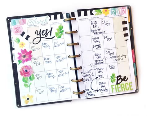 Using A Mini Happy Planner® As A Social Media Planner — Me And My Big Ideas