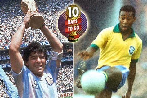 countdown to russia from diego maradona to pele and zinedine zidane the best players to have