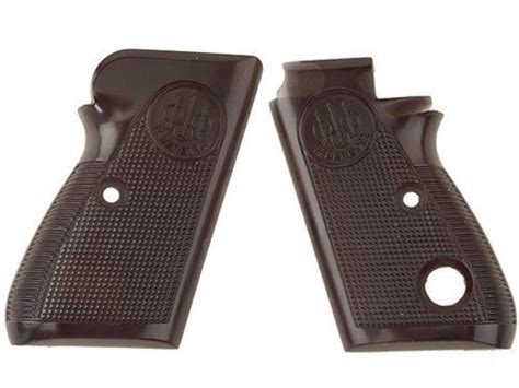 Vintage Gun Grips Beretta 70S Without Thumbrest Polymer Black