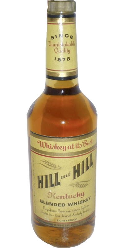Hill And Hill Whiskey At Its Best Ratings And Reviews Whiskybase