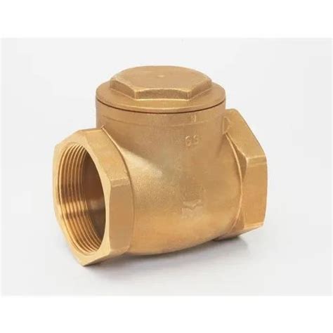 Brass Two Way Check Valve Size 2 Inch At Rs 380piece In Chennai Id
