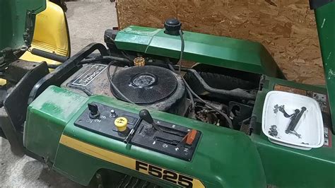 How To Takeout The Coil On A John Deere F525 Youtube