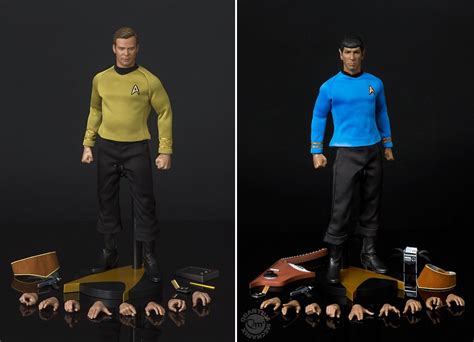 Qmx Master Series 16 Star Trek The Original Series Kirk And Spock