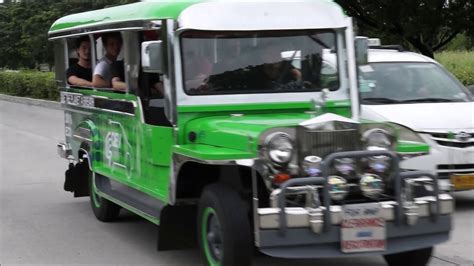 Driving The Electric Jeepney Prototype In Manila Youtube