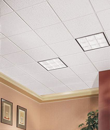 A dropped ceiling is a secondary ceiling, hung below the main (structural) ceiling. Armstrong Ceiling Tile; 2x4 Ceiling Tiles - Acoustic ...