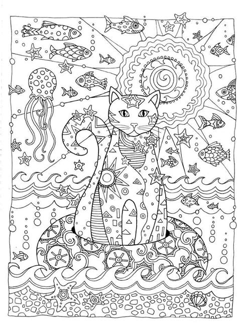 Creative Cats Coloring Page Dover Cat Coloring Book Animal Coloring