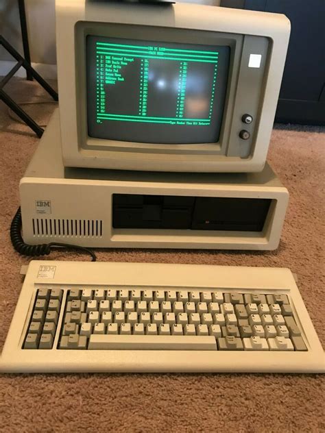 1980s Ibm 5150 Pc Personal Computer Working In Used Condition Afflink