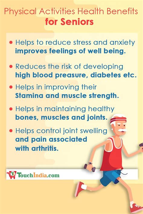 Physical Activities Health Benefits For Seniors Exercise