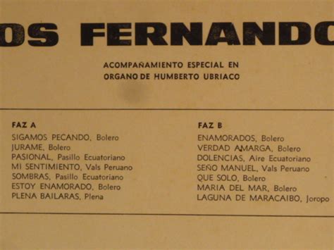 ヤフオク LOS FERNANDOS BOLEROS EN HI FI 55419 LP