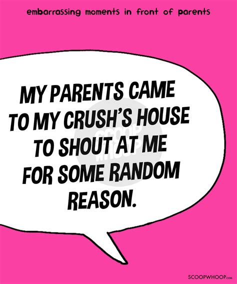 People Reveal Their Embarrassing Moments In Front Of Their Parents
