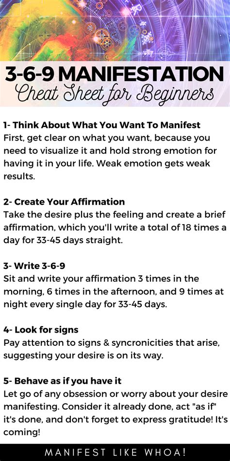 How To Do The 369 Manifestation Method From Tik Tok Best Manifesting